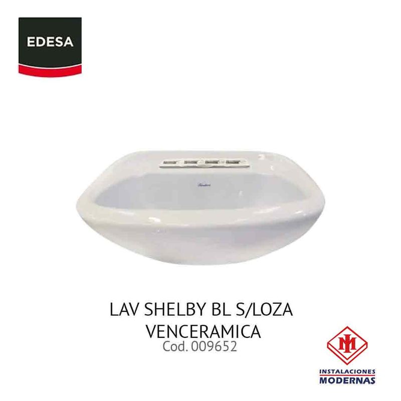 LAV SHELBY BL S/LOZA VENCERAMICA