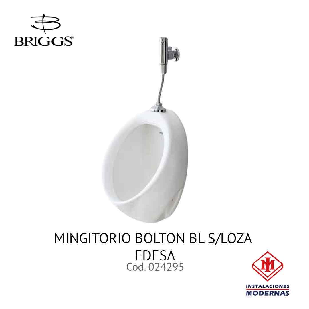 MINGITORIO BOLTON BL S/LOZA EDESA