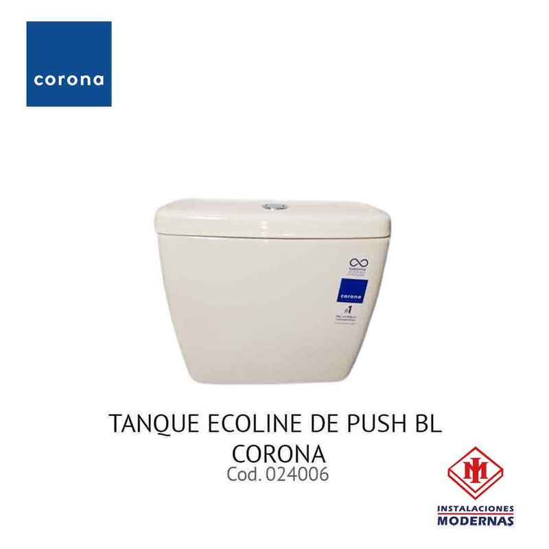 TANQUE ECOLINE DE PUSH BL CORONA