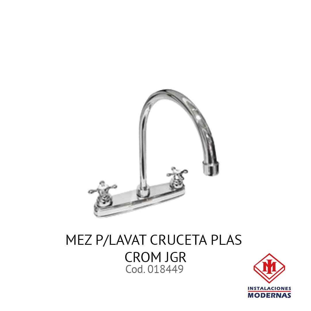 MEZ P/LAVAT CRUCETA PLAS CROM JGR