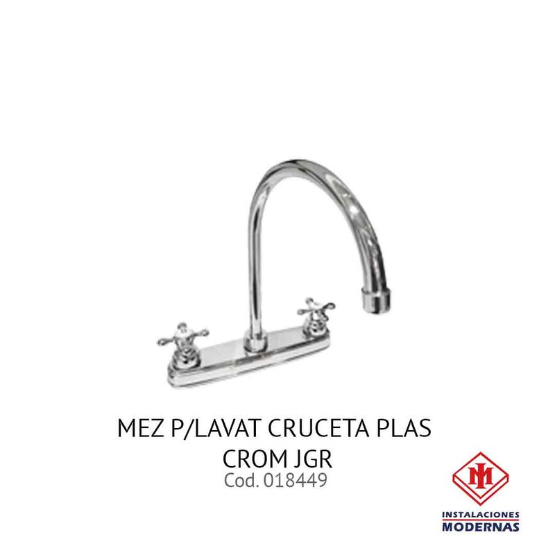 MEZ P/LAVAT CRUCETA PLAS CROM JGR
