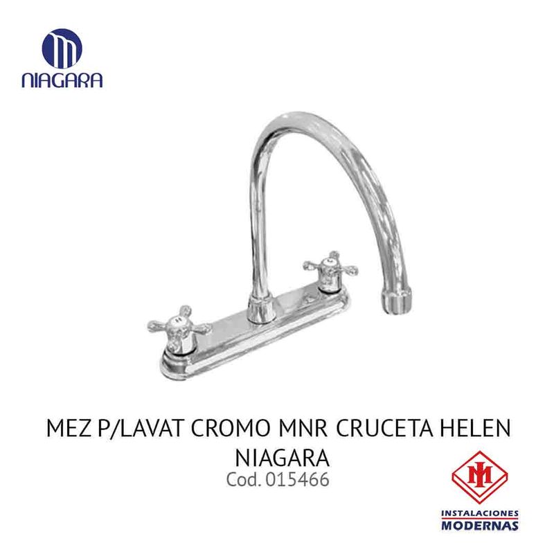MEZ P/LAVAT CROMO MNR CRUCETA HELEN NIAGARA