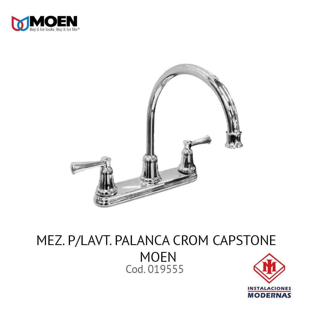 MEZ. P/LAVT. PALANCA CROM CAPSTONE MOEN