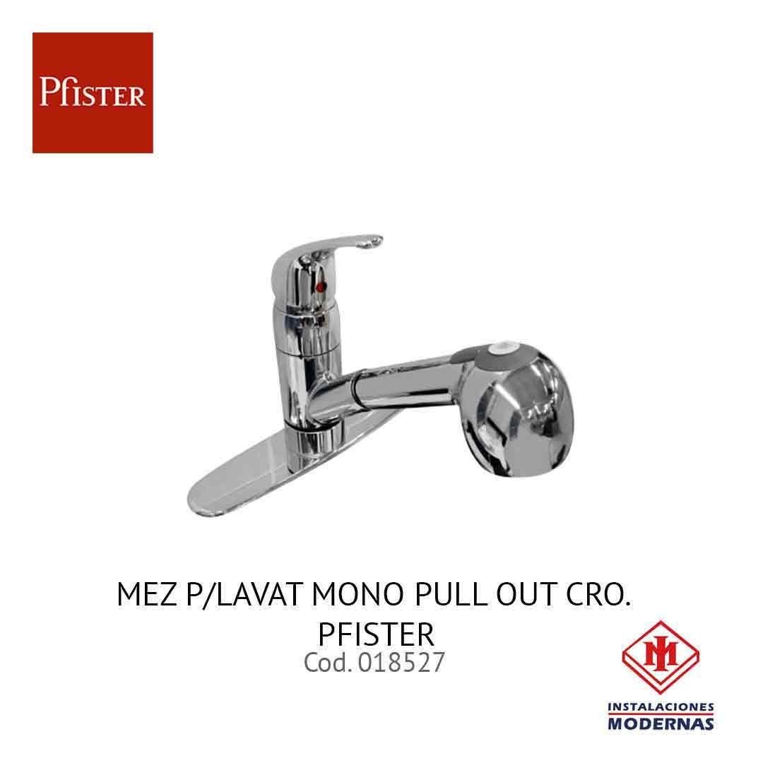 MEZ P/LAVAT MONO PULL OUT CRO. PFISTER
