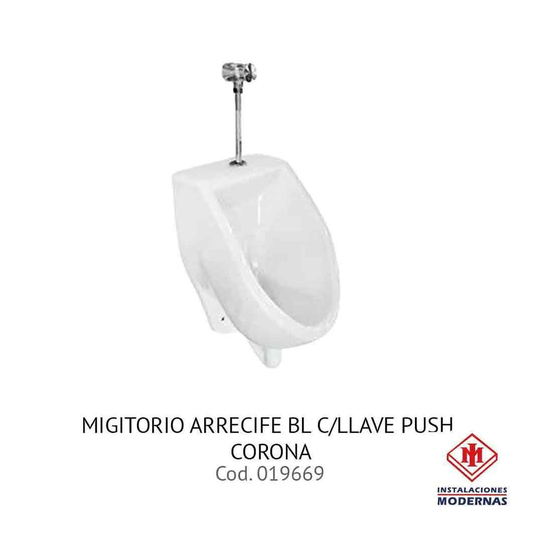 MIGITORIO ARRECIFE BL C/LLAVE PUSH CORONA
