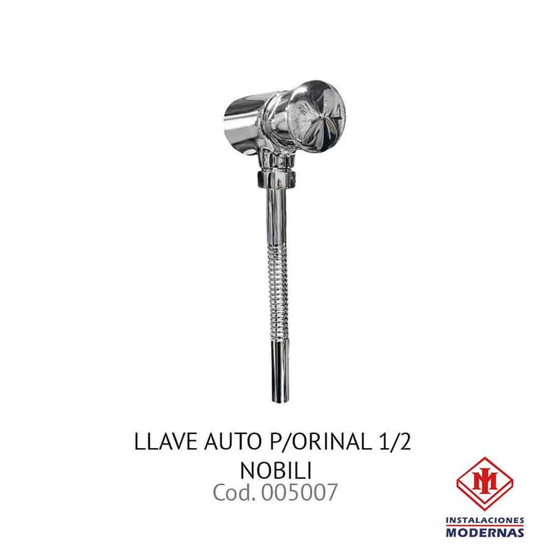 LLAVE AUTO P/ORINAL 1/2 NOBILI