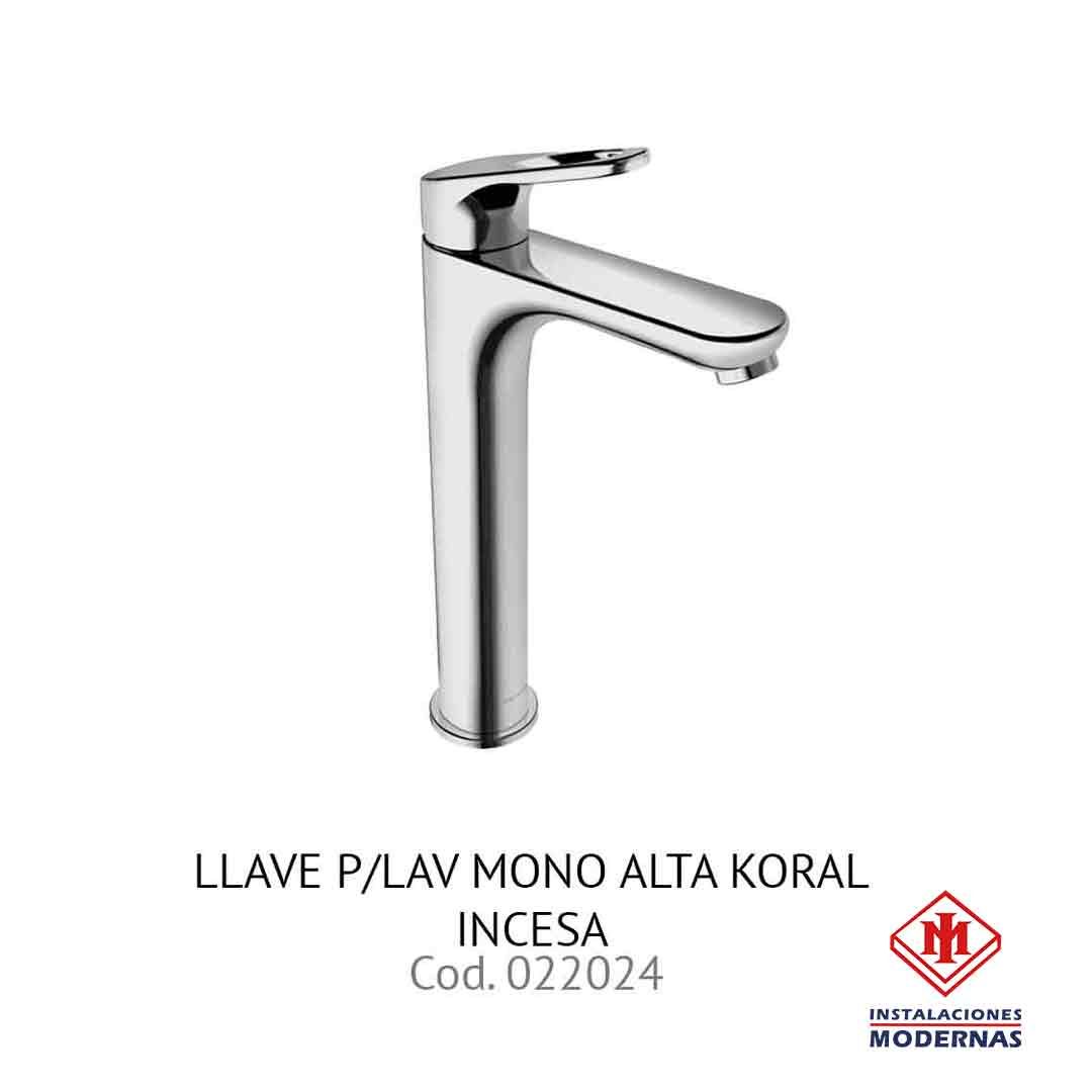 LLAVE P/LAV MONO ALTA KORAL INCESA