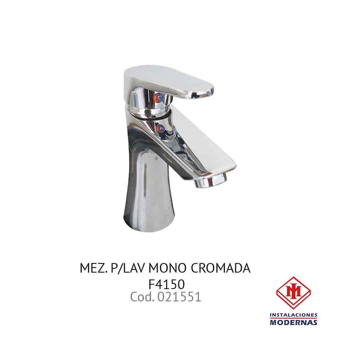 MEZ. P/LAV MONO CROMADA F4150