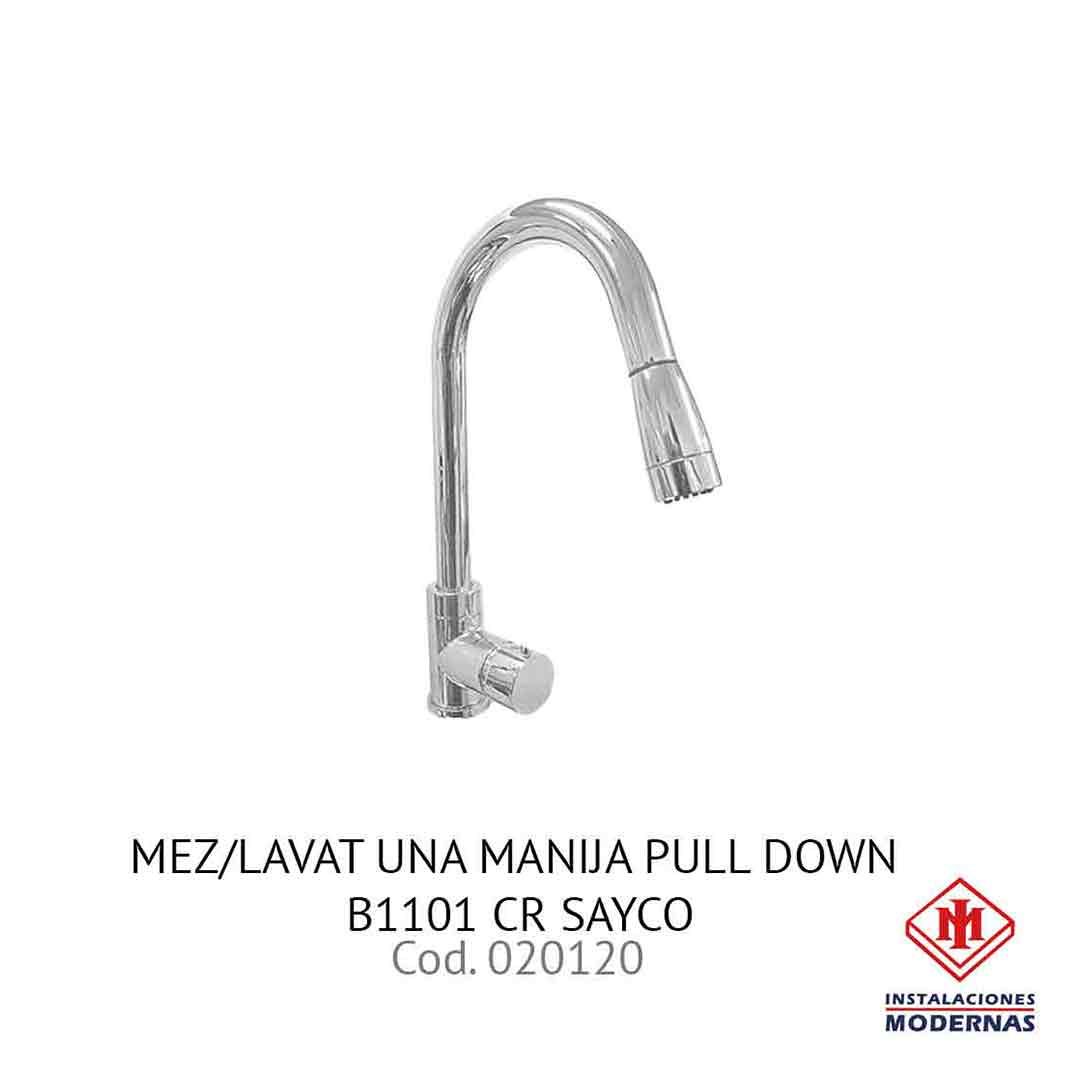 MEZ/LAVAT UNA MANIJA PULL DOWN B1101 CR SAYCO