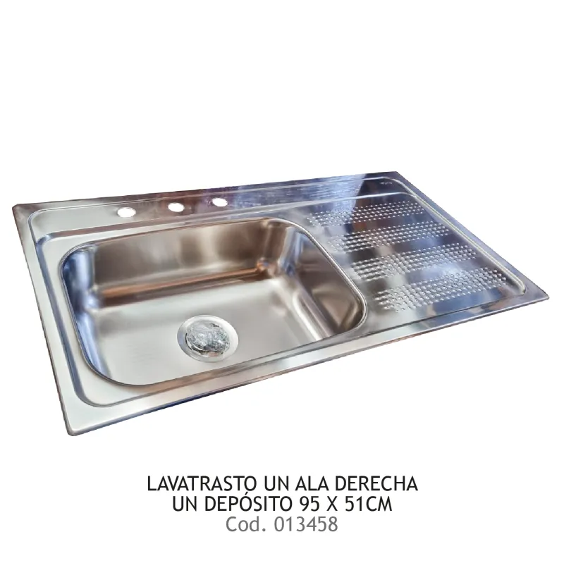 Lavatrastos TEKA Empotrable 1 Fosa 1 Escurridor Derecho Lavatrastos TEKA Empotrable 1 Fosa 1 Escurridor Derecho