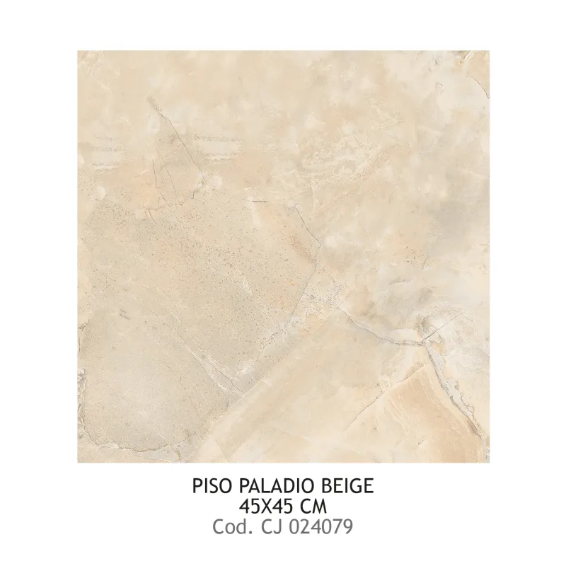 PISO PRIM. 45X45 PALADIO BEIGE SAN LORENZO 10 UXCJ