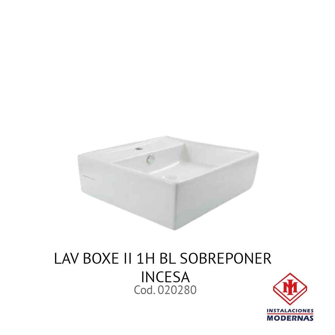 LAV BOXE II 1H BL SOBREPONER INCESA