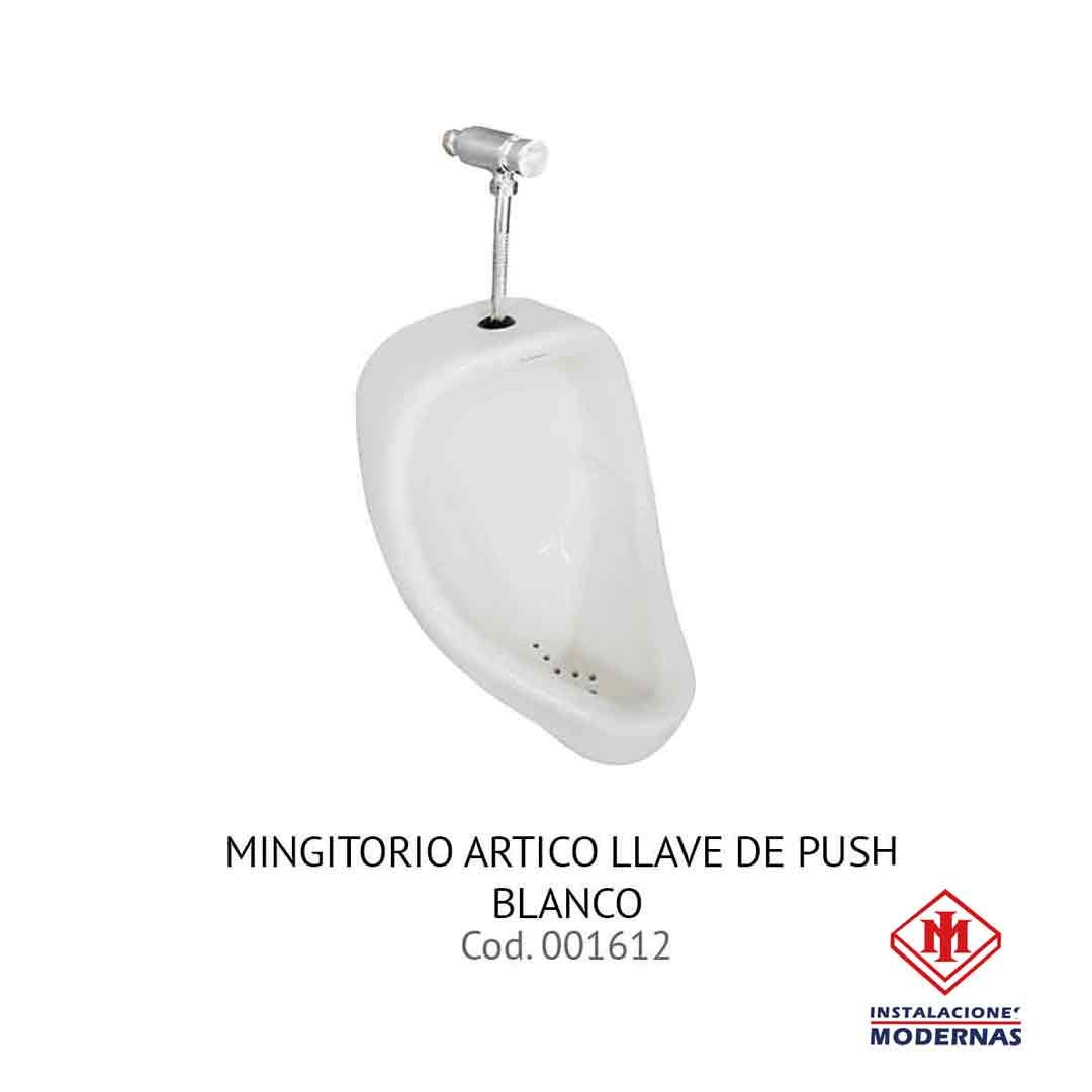 MINGITORIO ARTICO 307-R LLAVE PUSH BL INCESA