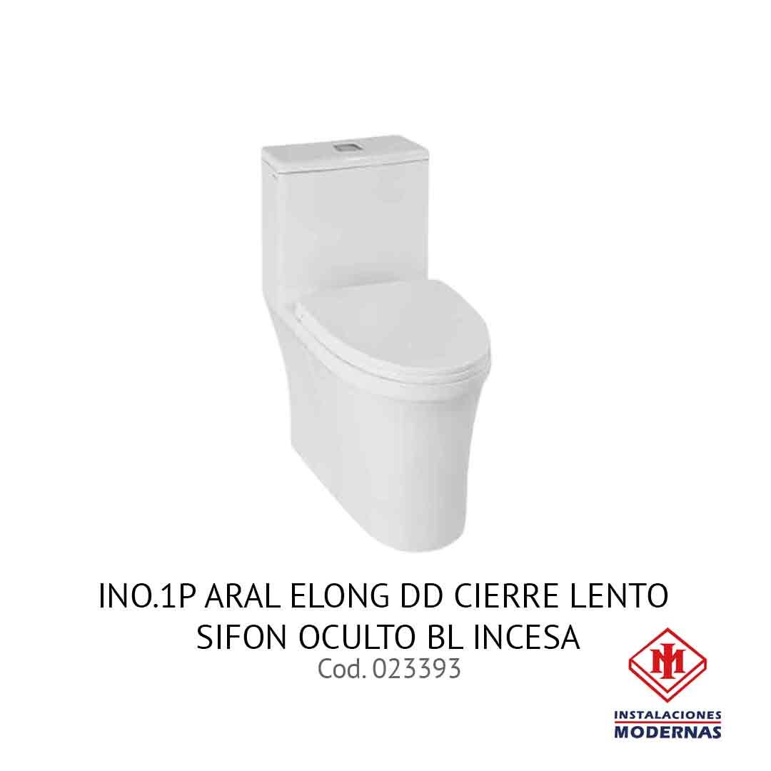 INO.1P ARAL ELONG DD CIERRE LENTO SIFON OCULTO BL INCESA
