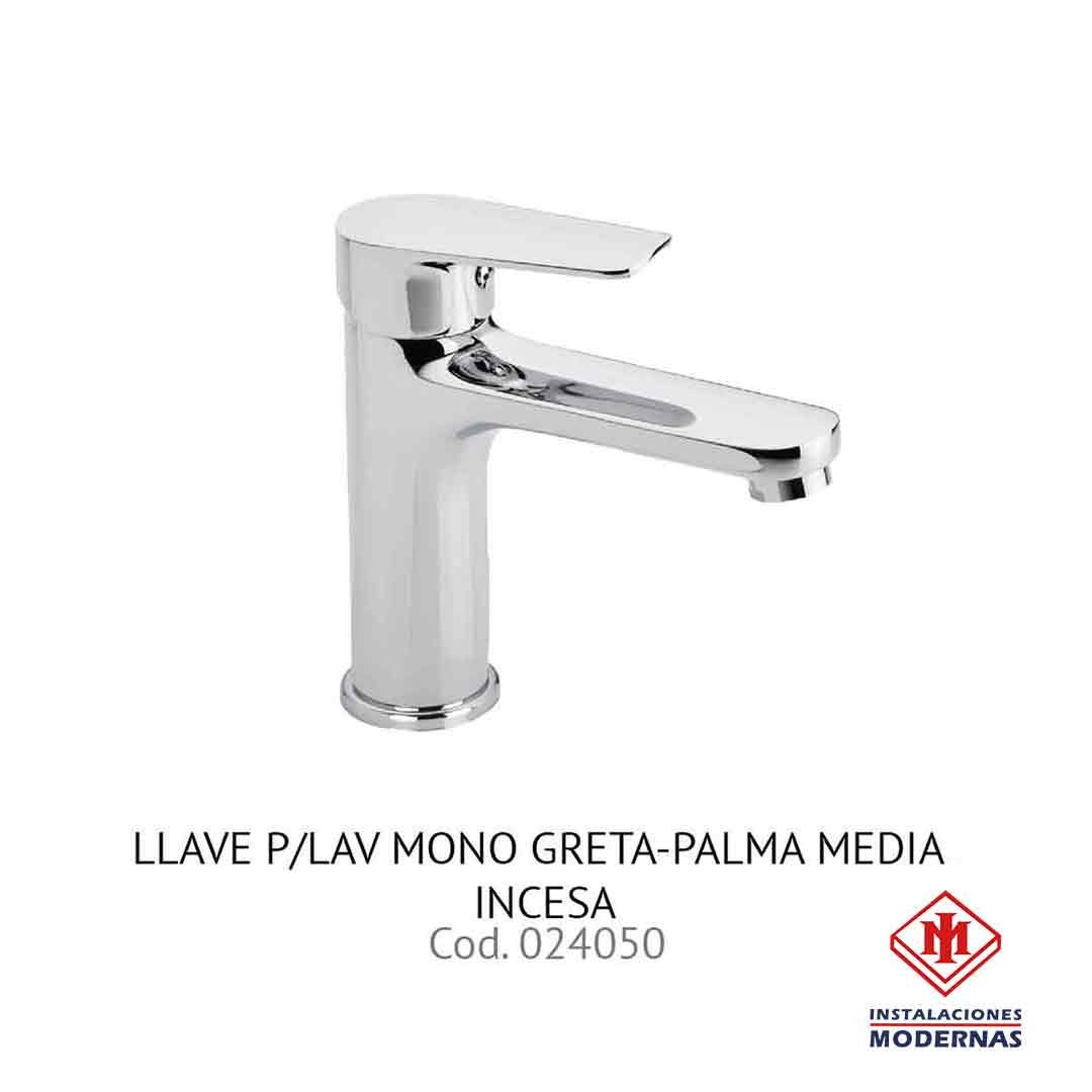 LLAVE P/LAV MONO GRETA-PALMA MEDIA INCESA