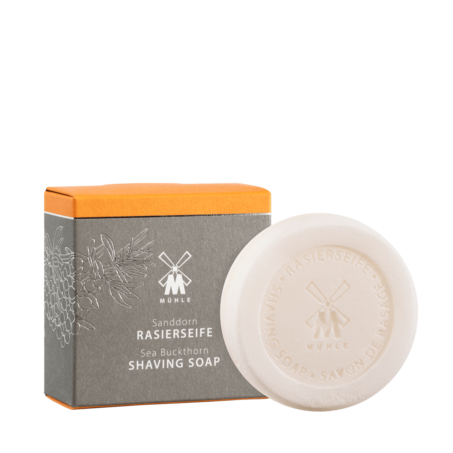 Rasierseife Sanddorn