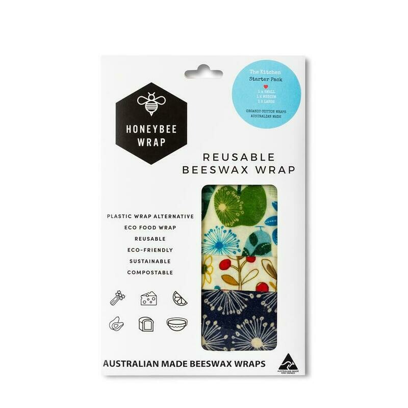 Honeybee Wraps - The Kitchen Starter Pack (3)