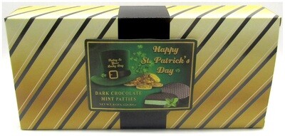 ST. PATRICK'S DAY BOX DARK CHOCOLATE MINT PATTIES