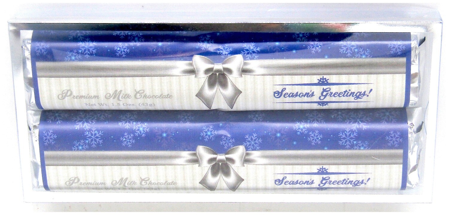 Winter 2 Pack Premium Chocolate Bars