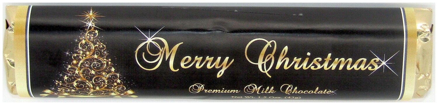 XMAS Gold Tree Premium Milk Chocolate Bar