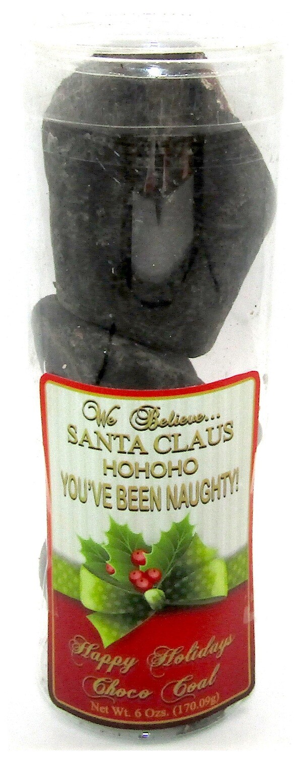 XMAS Holly Naughty List Chocolate Coal - Choco Rocks