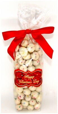 Valentine's Day Rose Stand Bag Of Chocolate Cookie Bites
