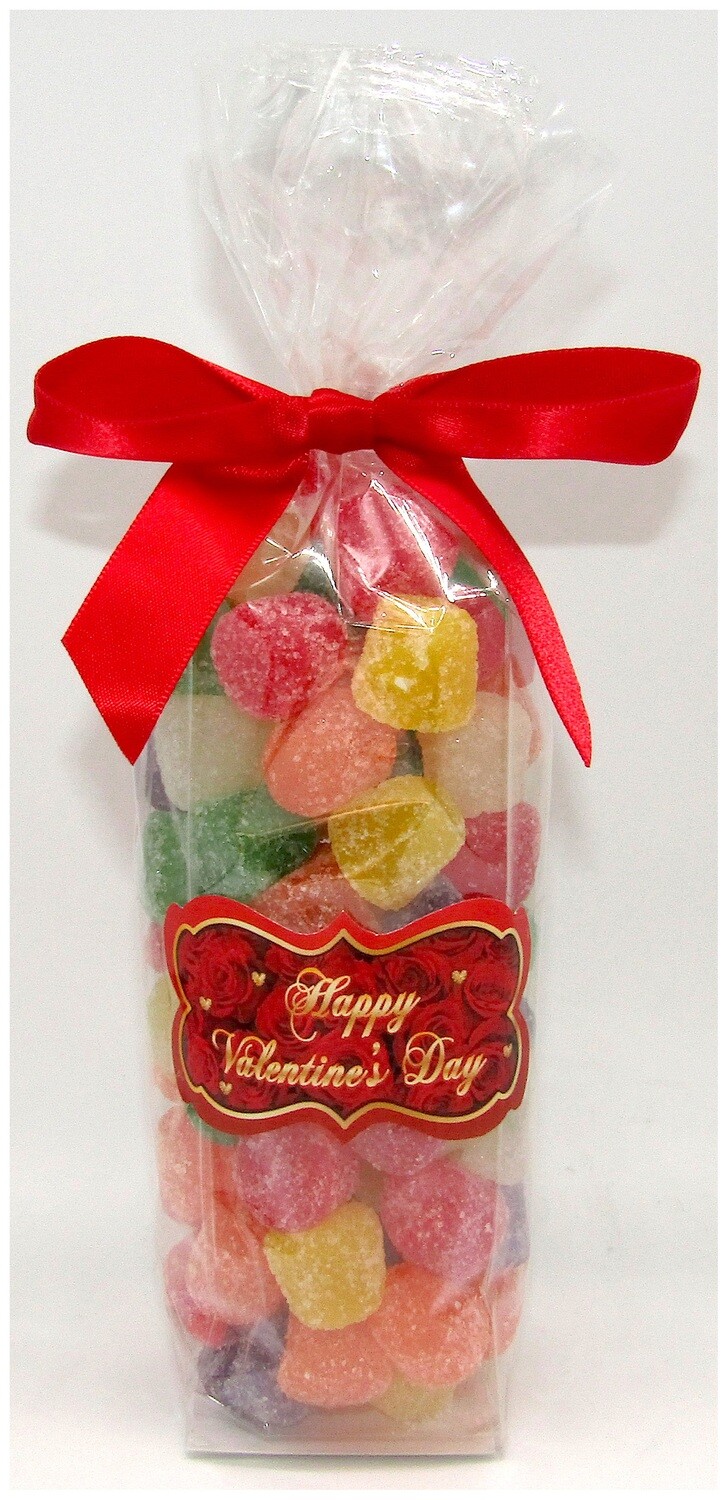 Valentine's Day Rose Stand Bag Of Spice Drops