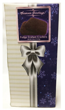 Winter Box Filled with Fudge Graham Crackers