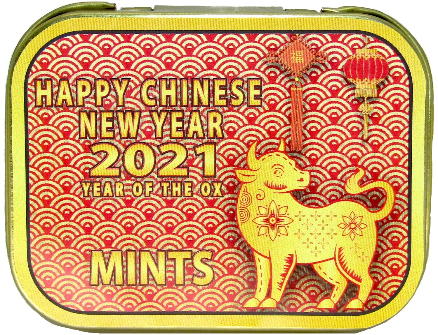 Chinese New Year Tin With Breath Mints