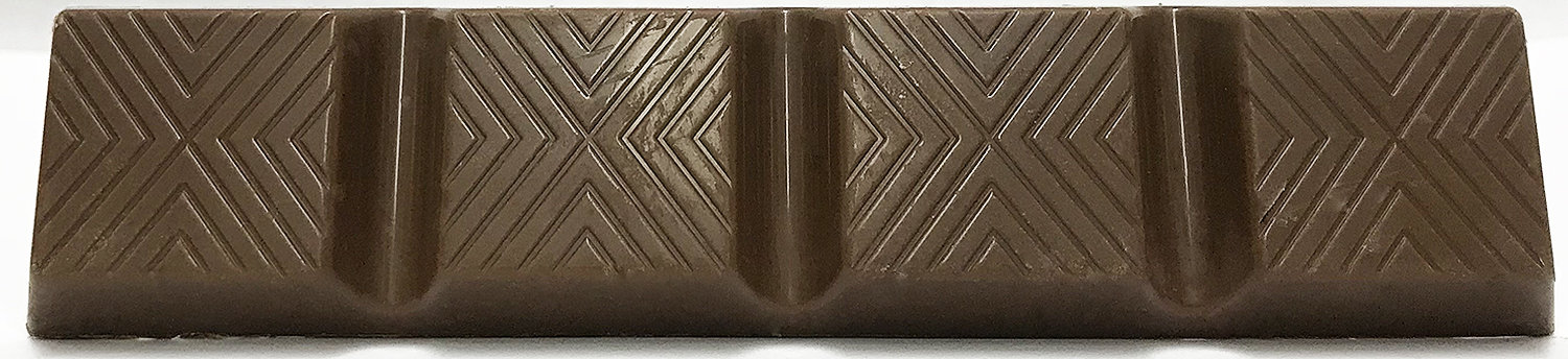 Las Vegas Wedding Bar - Medium 1.6oz Milk Chocolate Caramel Abstract Design