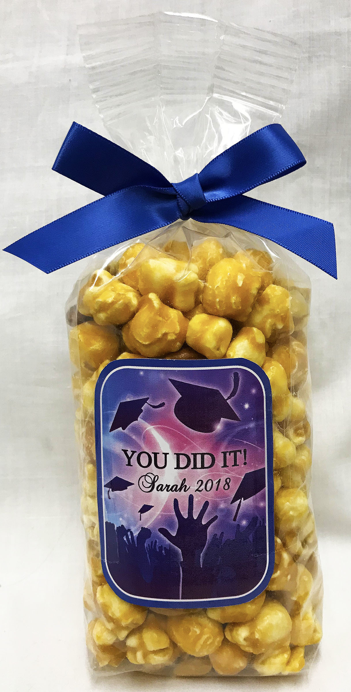 Graduation Celebrate Gourmet Almond Caramel Popcorn