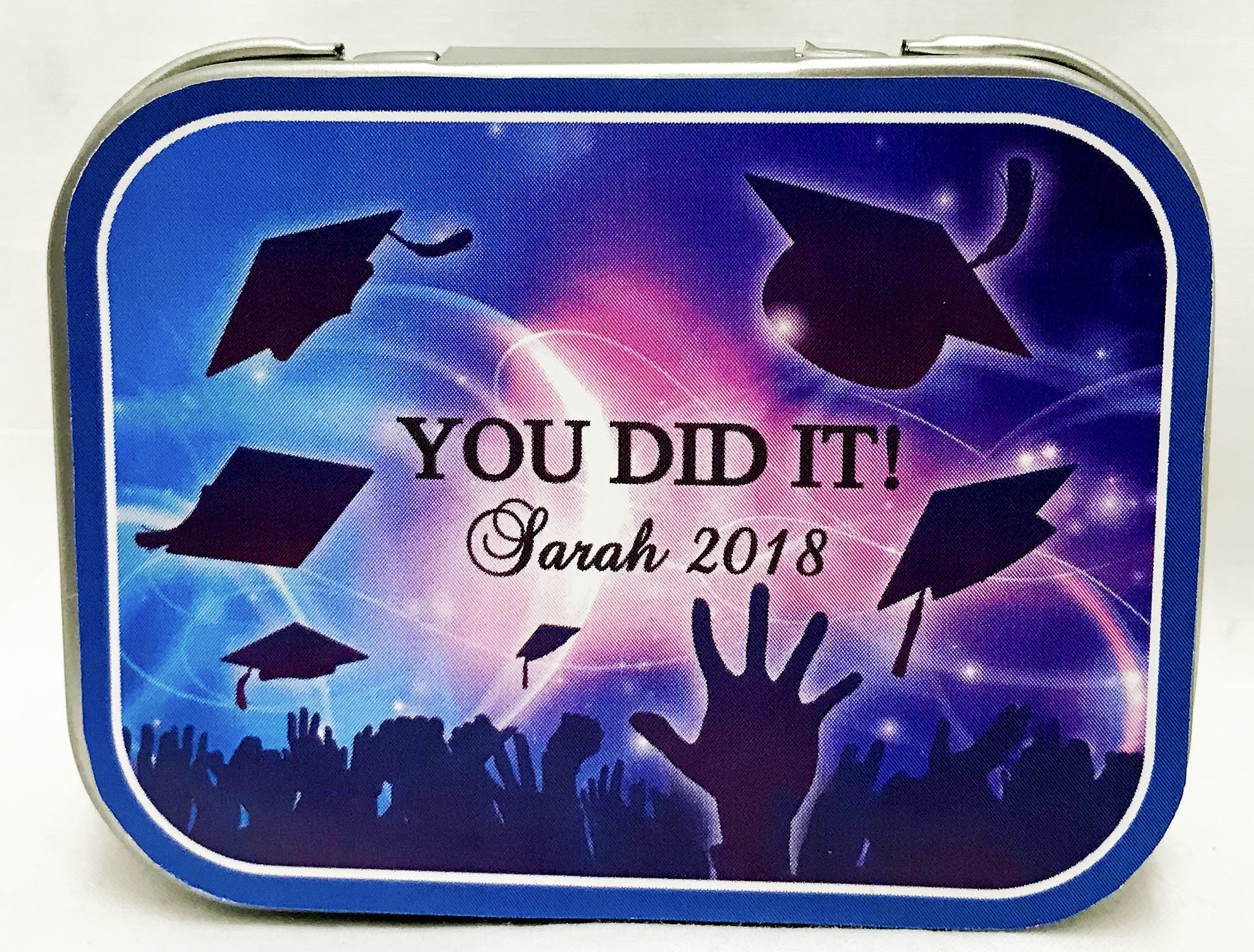 Graduation Celebrate Tin with Mints