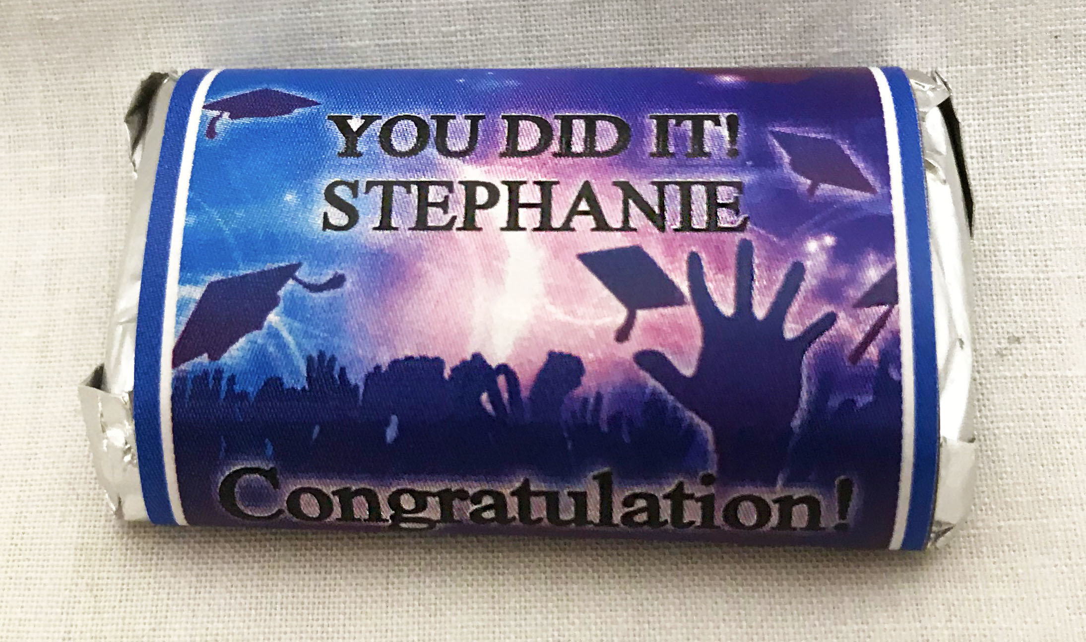 Graduation Celebrate Mini Chocolate Bars Assortment