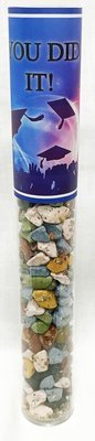 Graduation Celebrate Tube of Choco Rocks