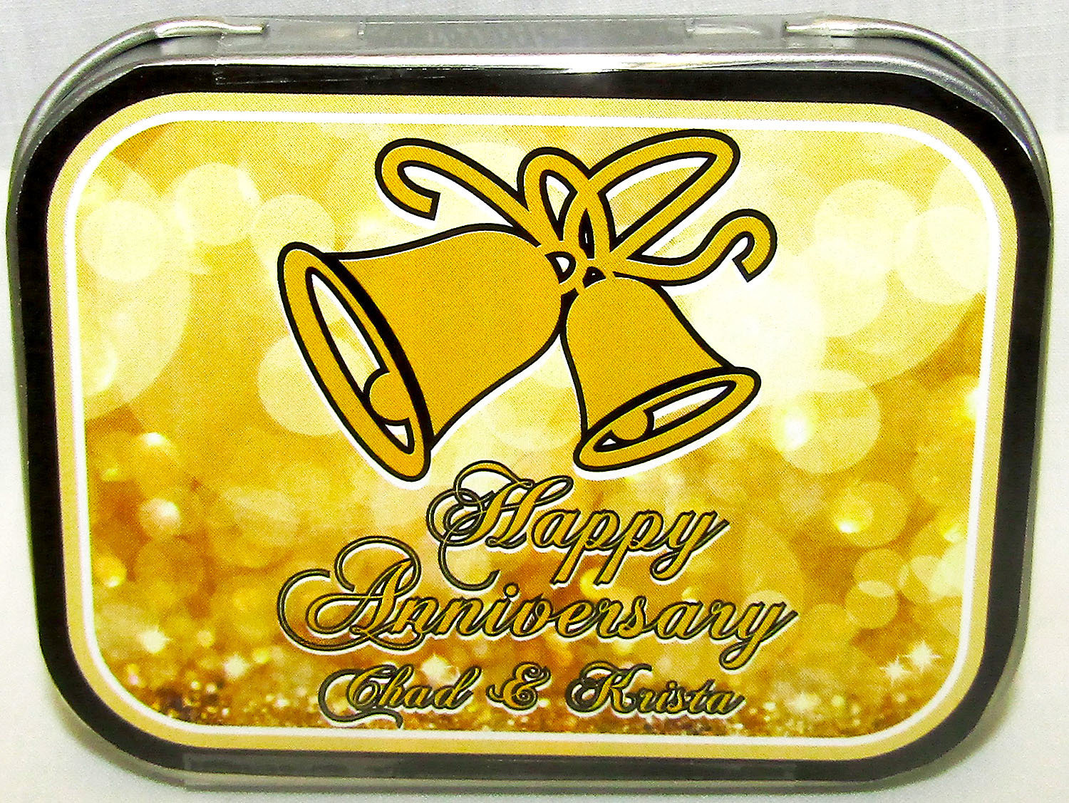 Gold Anniversary Tin with Mints