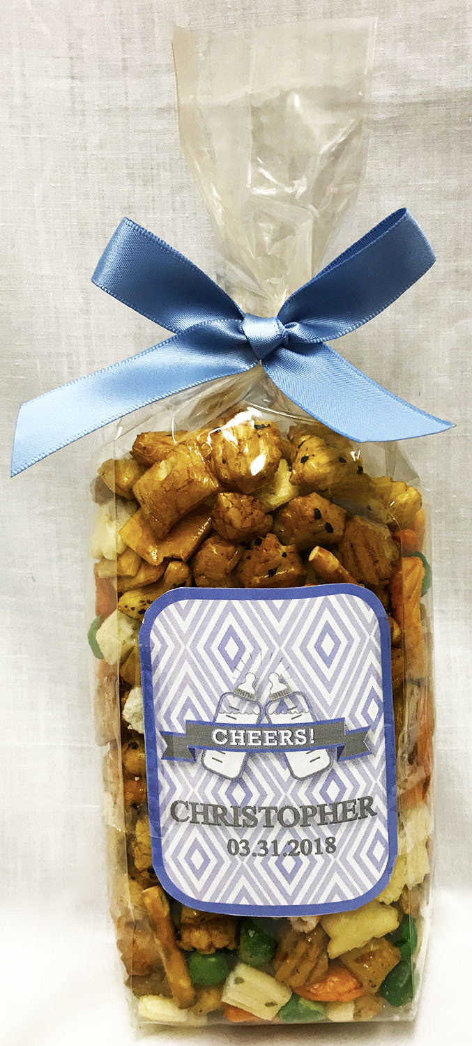 Blue Baby Bottle Oriental Mix