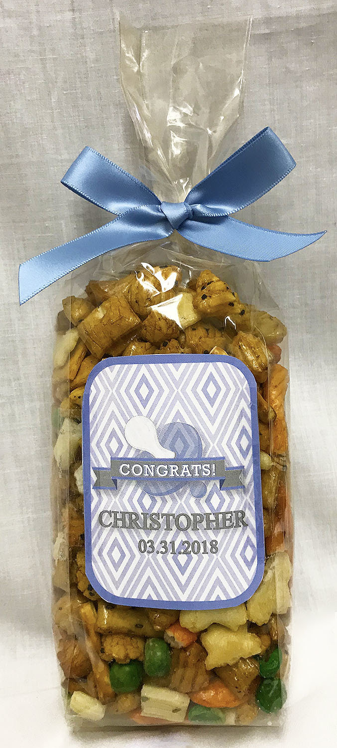 Blue Baby Pacifier Oriental Mix