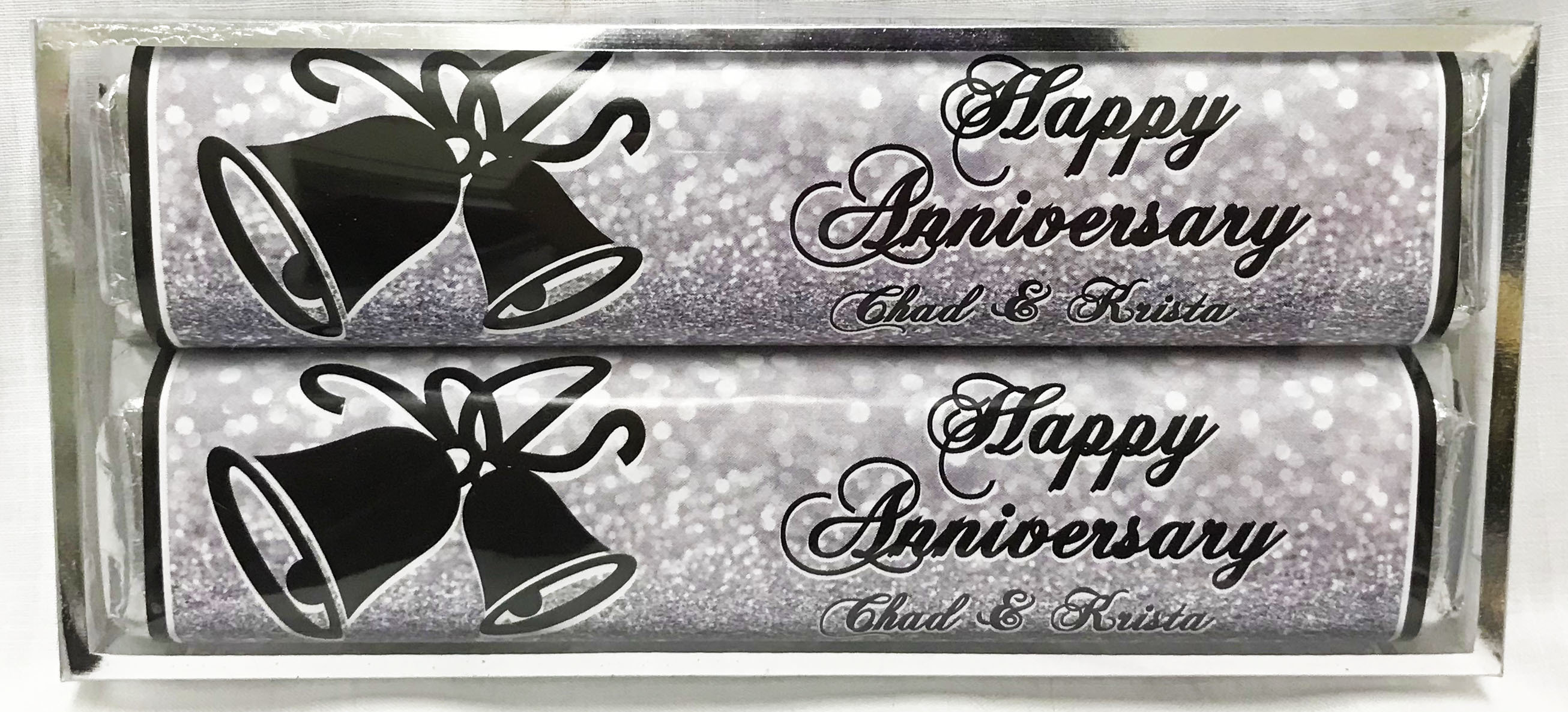 Silver Anniversary 2 Pack Candy Barr (Caramel & Crisp)