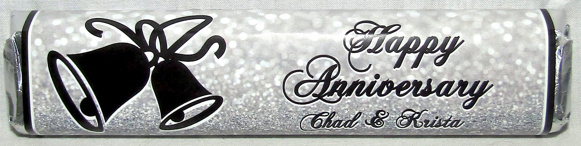 Silver Anniversary Life Saver Mint Rolls (20 Pieces)