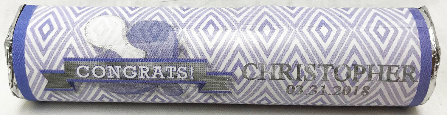 Blue Baby Pacifier Life Saver Fruit Rolls (20 Pieces)