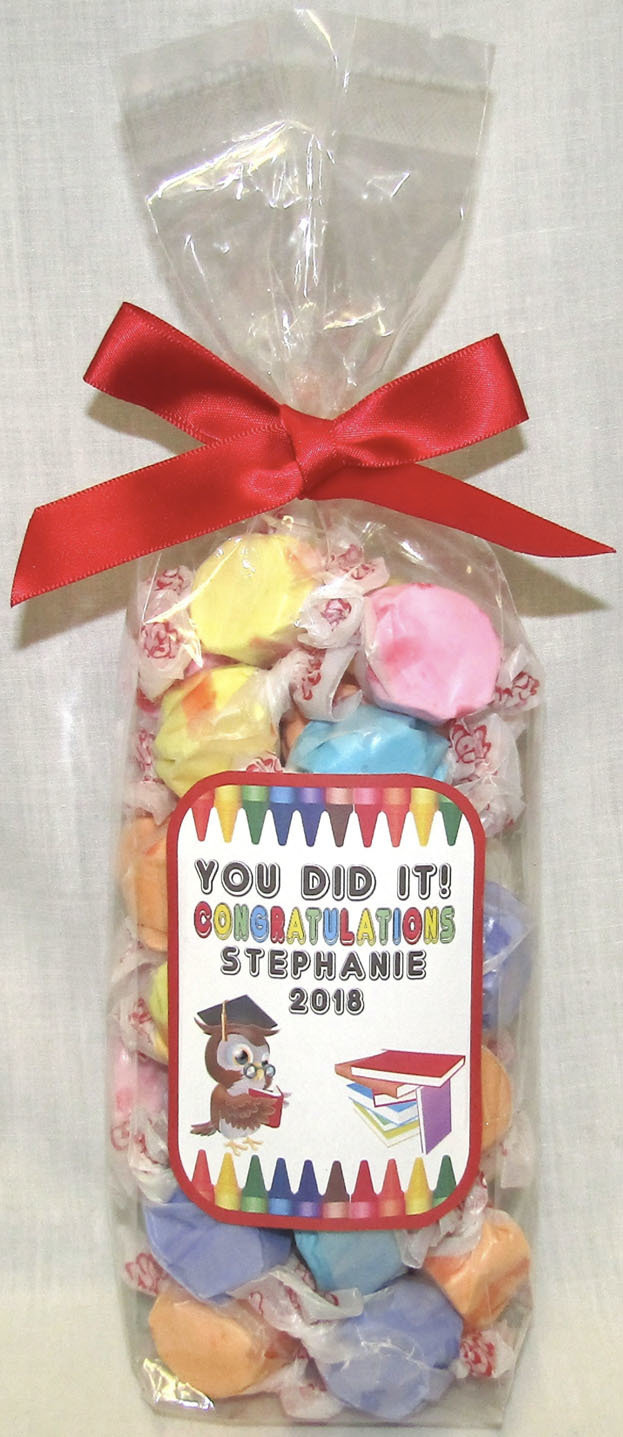 Kid Graduation Gourmet Fruit Flavored Taffy