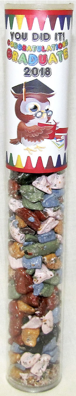 Kid Graduation Tube of Choco Rocks