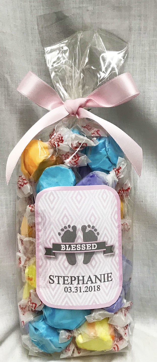 Pink Baby Feet Gourmet Fruit Flavored Taffy