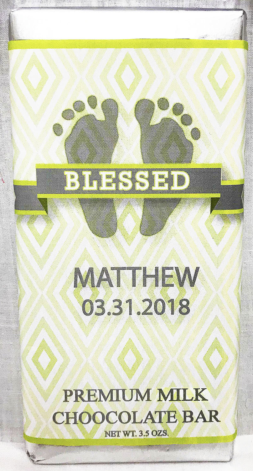 Green Baby Feet Premium Milk Chocolate Tablet