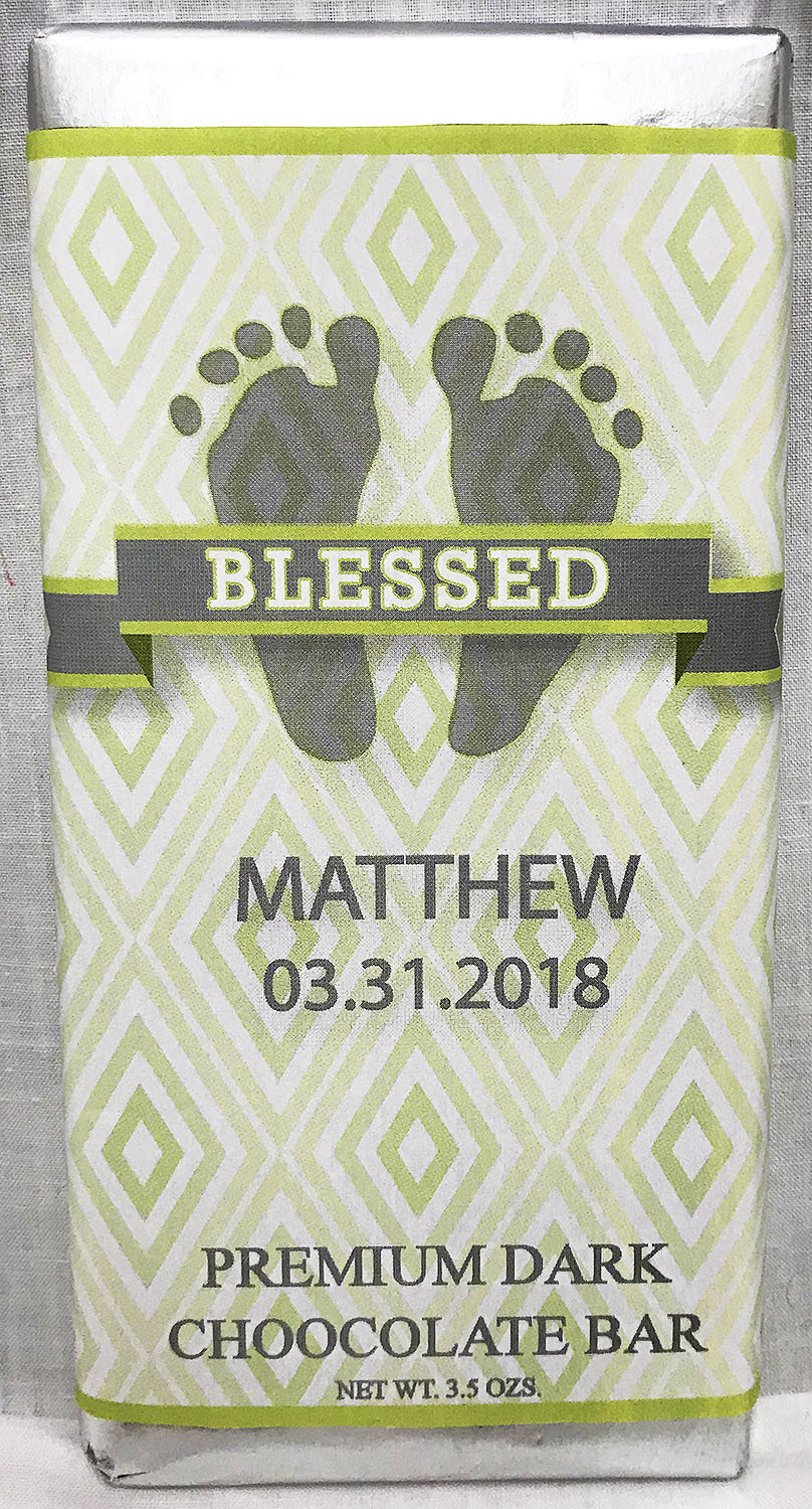 Green Baby Feet Premium  Dark Chocolate Tablet