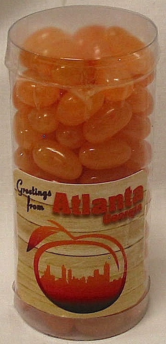 Atlanta Short Tube w/ Peach Jelly Beans Net Wt. 5.25Oz