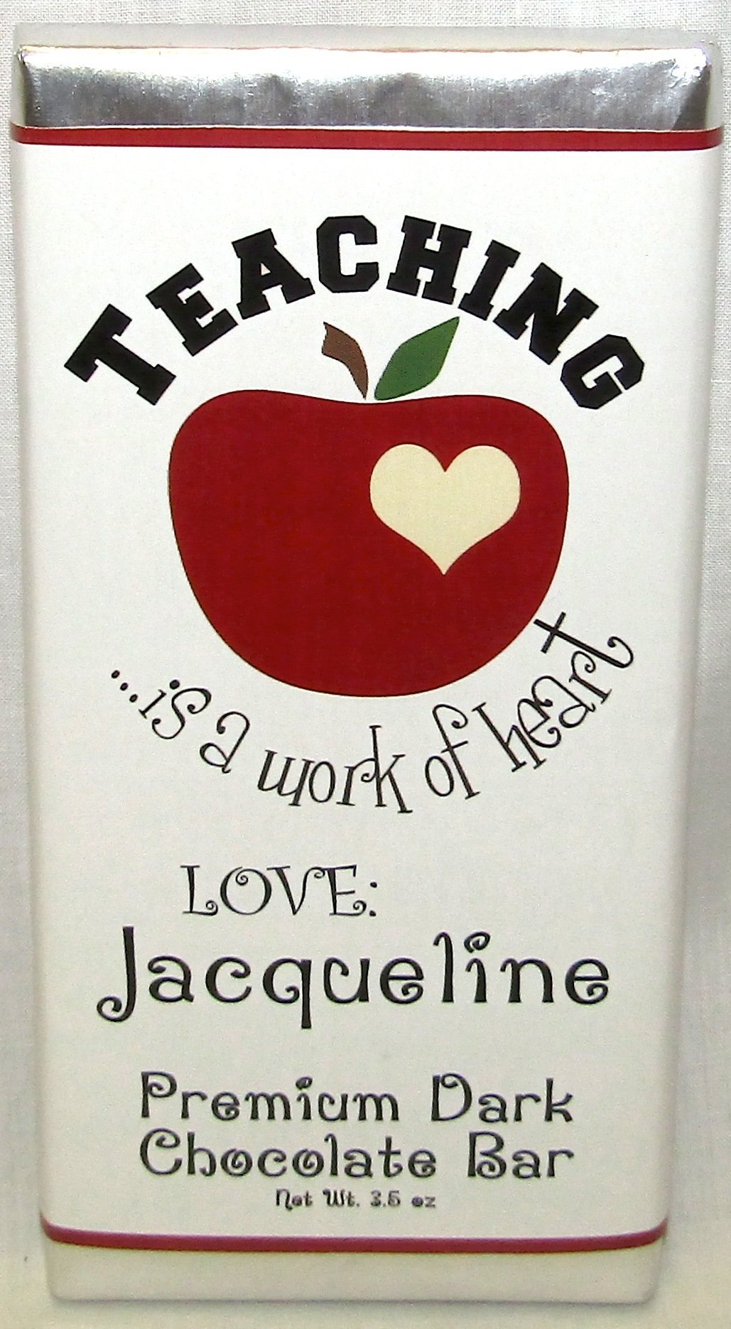 Teacher Appreciation Premium Dark Chocolate Tablet