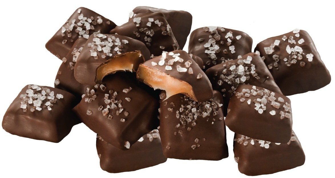 Dark Chocolate Caramel Sea Salts
