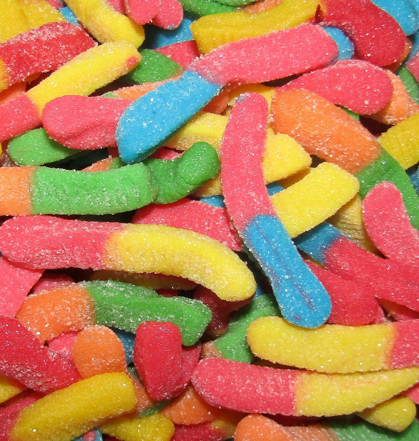 Sour Neon Worms