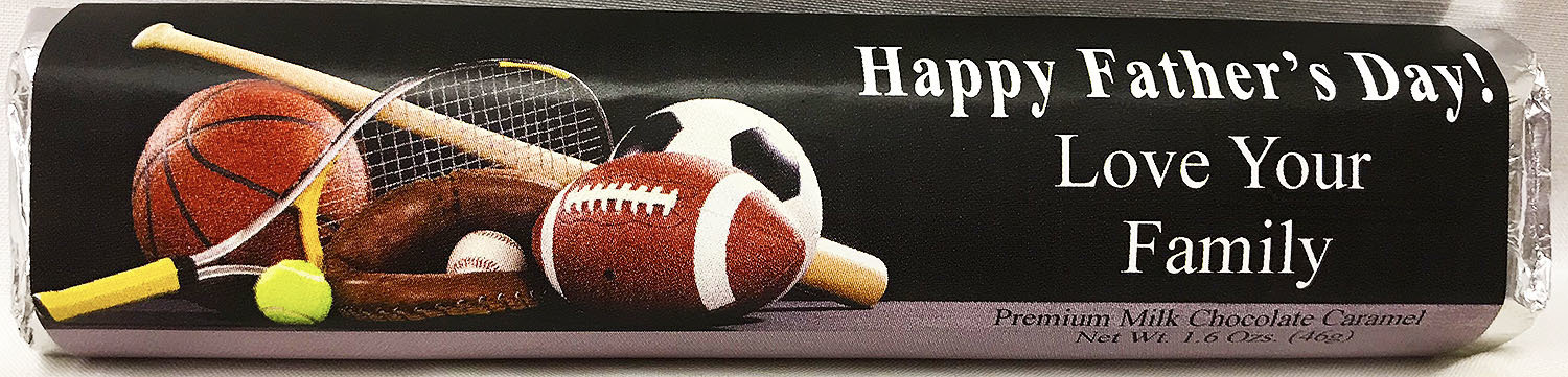 Father's Day Premium Milk Chocolate Caramel Bar